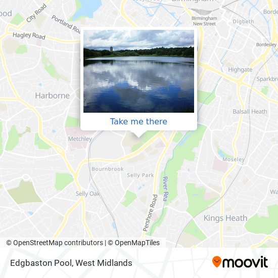 Edgbaston Pool map