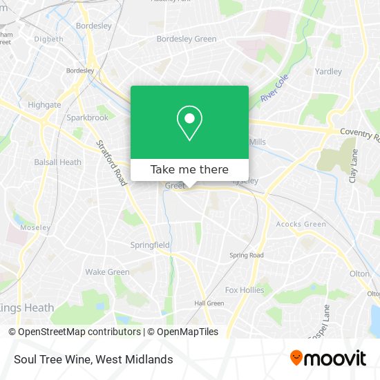 Soul Tree Wine map