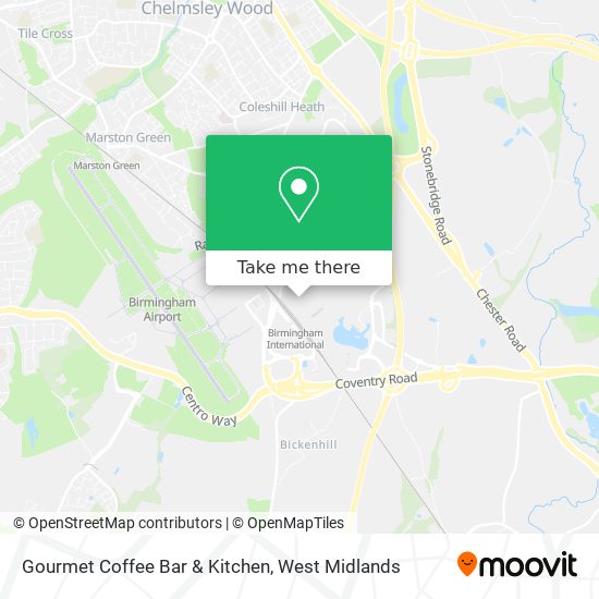 Gourmet Coffee Bar & Kitchen map