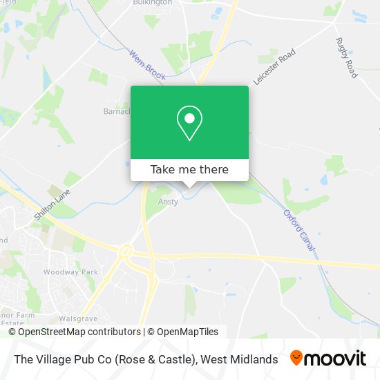 The Village Pub Co (Rose & Castle) map