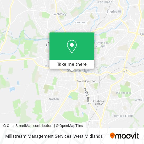 Millstream Management Services map