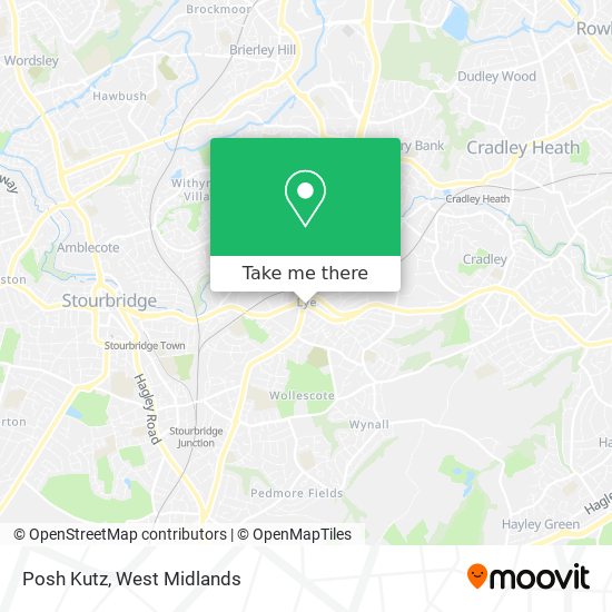 Posh Kutz map