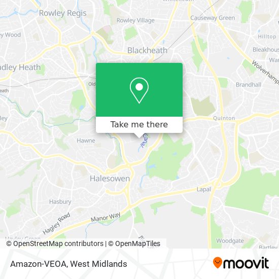 Amazon-VEOA map