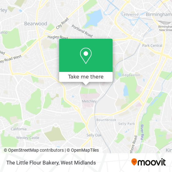 The Little Flour Bakery map