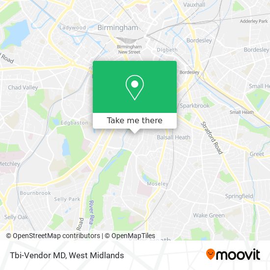 Tbi-Vendor MD map