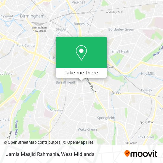 Jamia Masjid Rahmania map