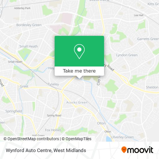 Wynford Auto Centre map
