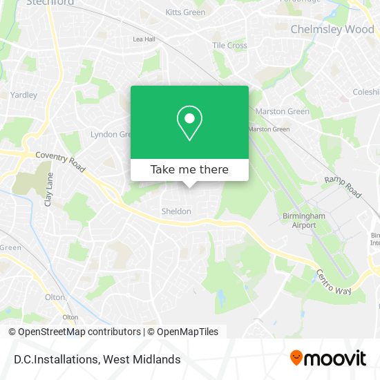 D.C.Installations map