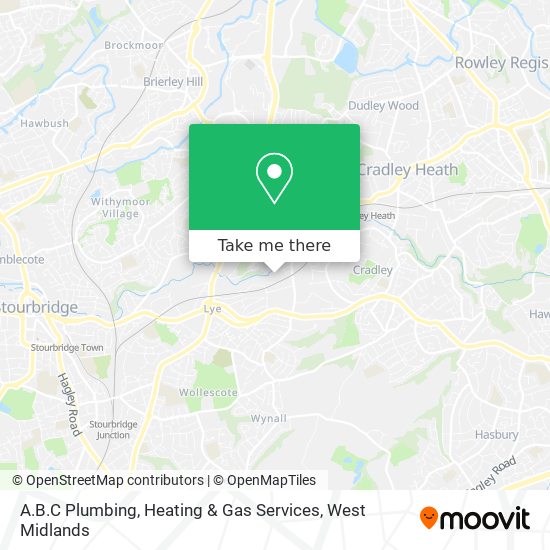 A.B.C Plumbing, Heating & Gas Services map