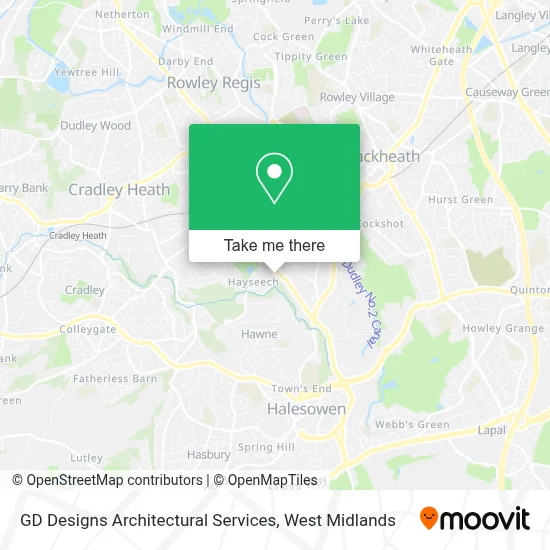 GD Designs Architectural Services map