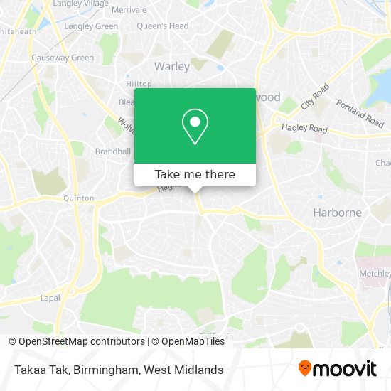 Takaa Tak, Birmingham map