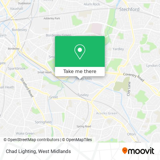 Chad Lighting map