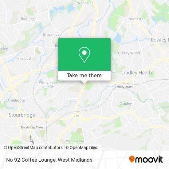 No 92 Coffee Lounge map