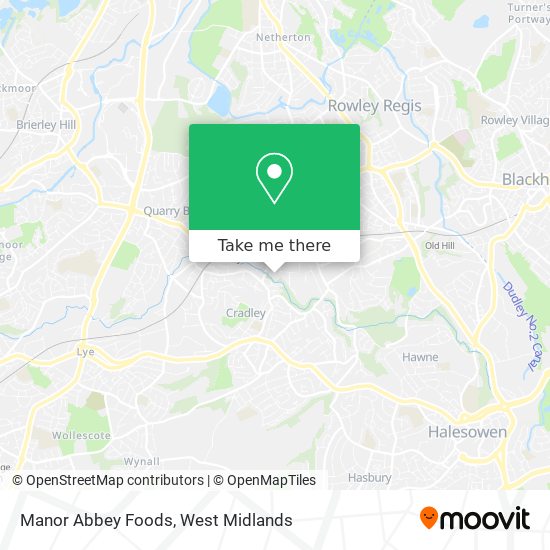 Manor Abbey Foods map