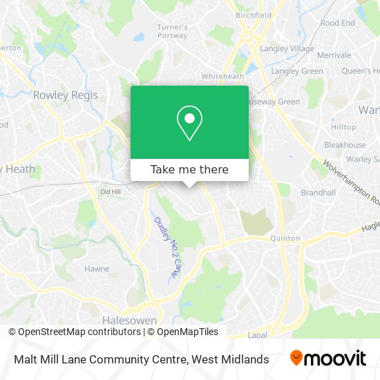Malt Mill Lane Community Centre map