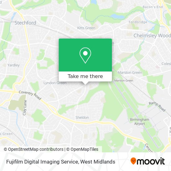 Fujifilm Digital Imaging Service map