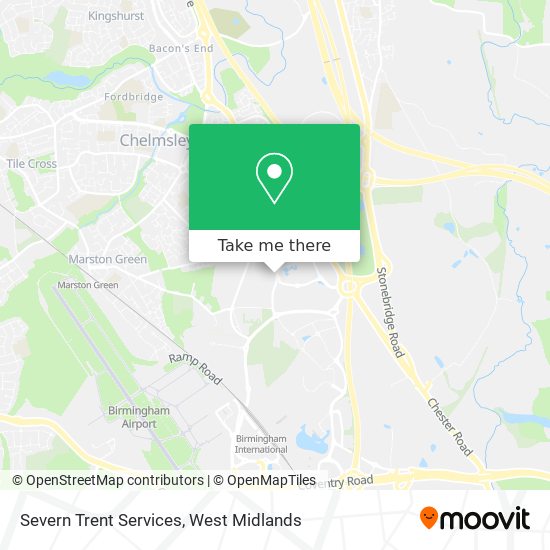 Severn Trent Services map