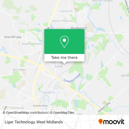 Liger Technology map