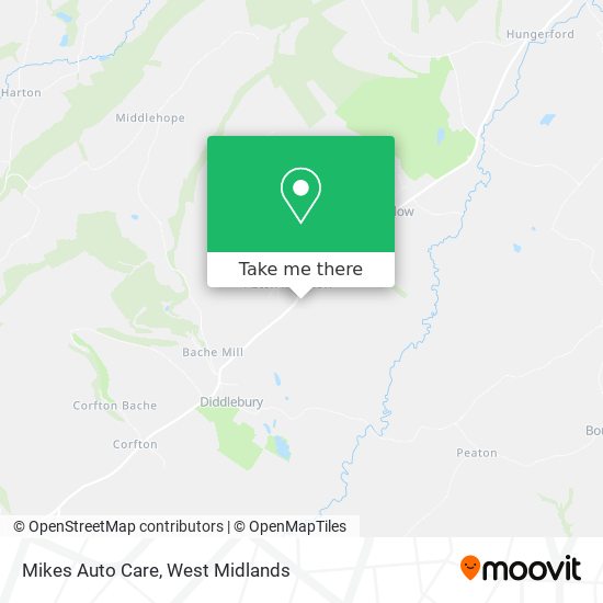 Mikes Auto Care map