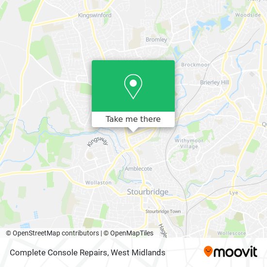 Complete Console Repairs map