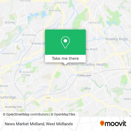 News Market Midland map