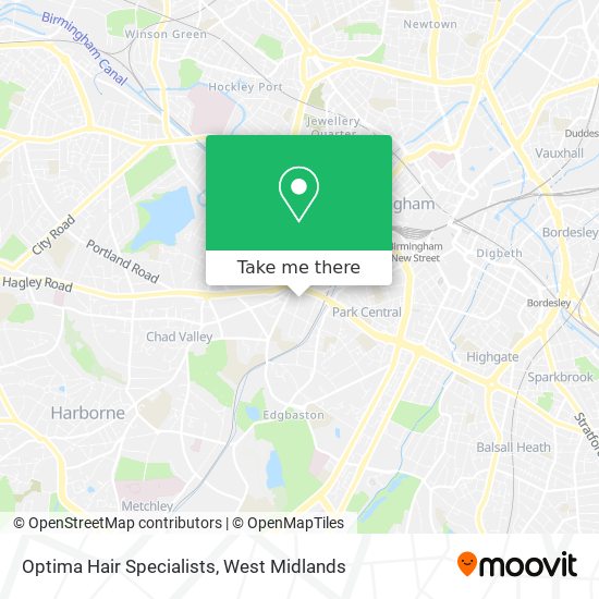 Optima Hair Specialists map