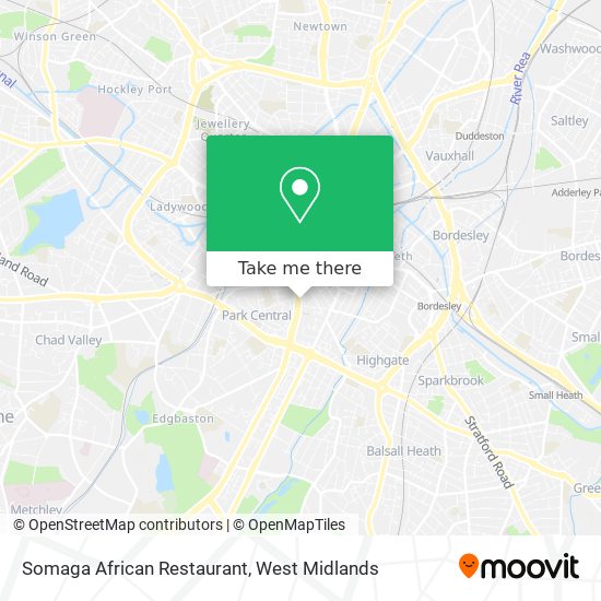 Somaga African Restaurant map