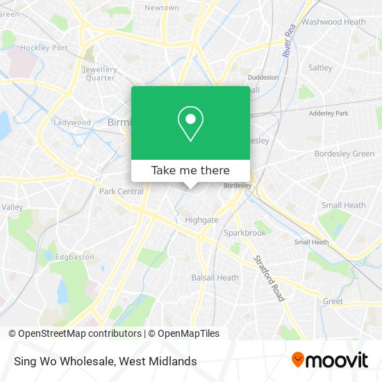Sing Wo Wholesale map