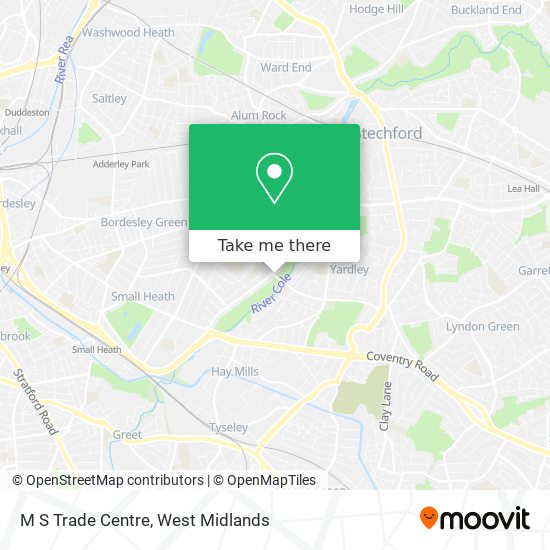 M S Trade Centre map