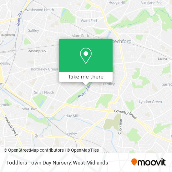 Toddlers Town Day Nursery map