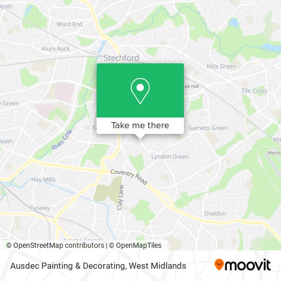 Ausdec Painting & Decorating map