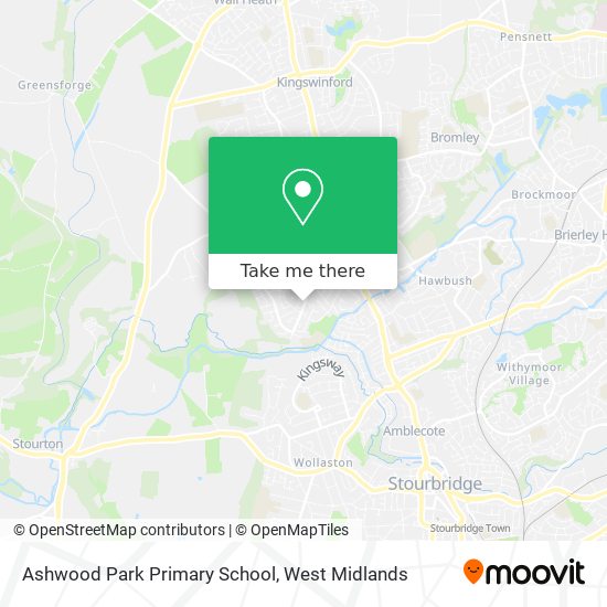 Ashwood Park Primary School map