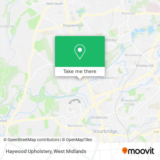 Haywood Upholstery map