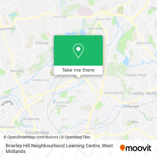 Brierley Hill Neighbourhood Learning Centre map