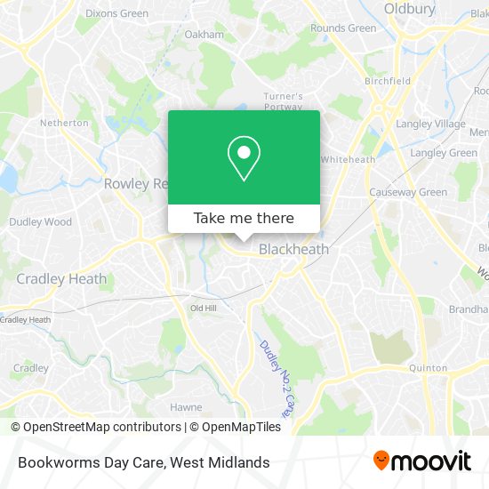 Bookworms Day Care map