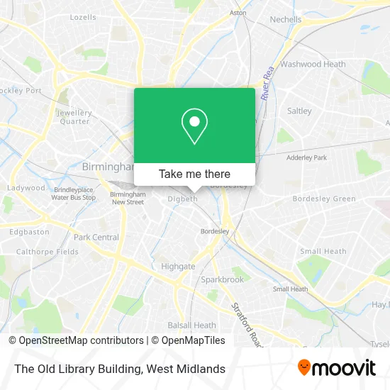 The Old Library Building map