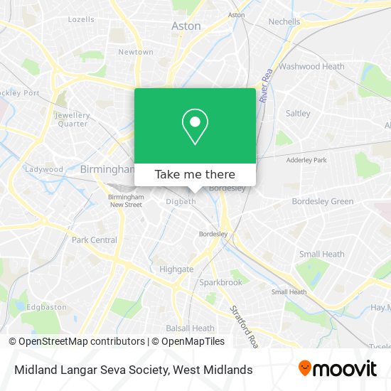 Midland Langar Seva Society map