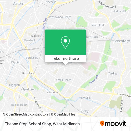 Theone Stop School Shop map