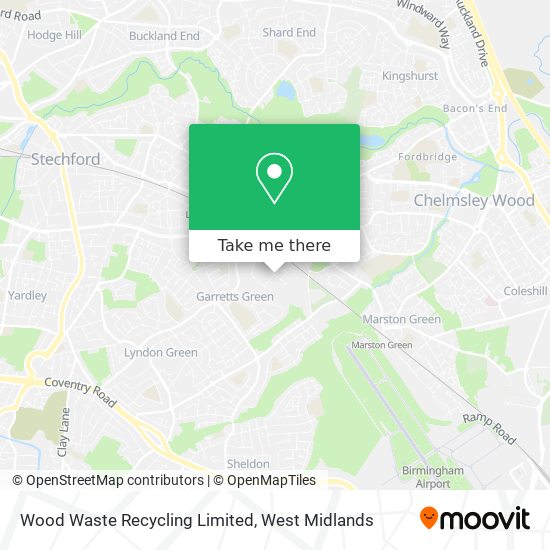Wood Waste Recycling Limited map