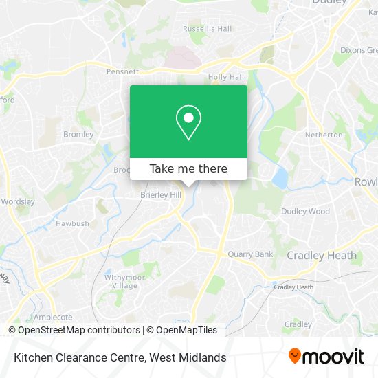 Kitchen Clearance Centre map