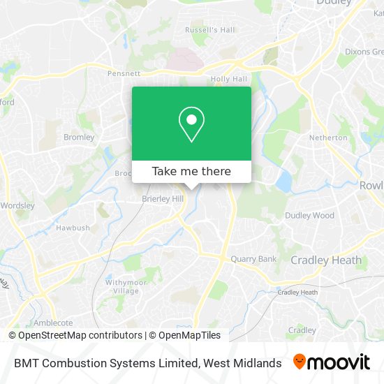 BMT Combustion Systems Limited map