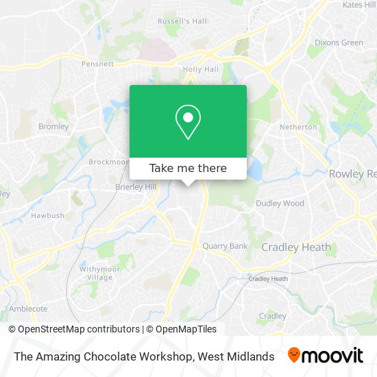 The Amazing Chocolate Workshop map