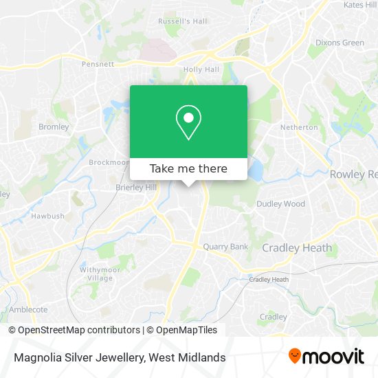 Magnolia Silver Jewellery map