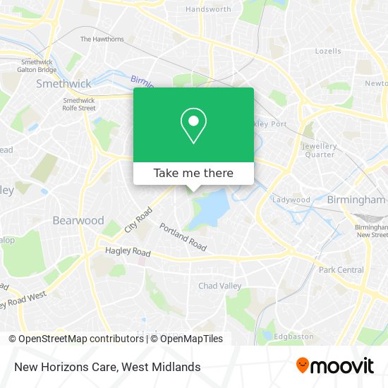New Horizons Care map