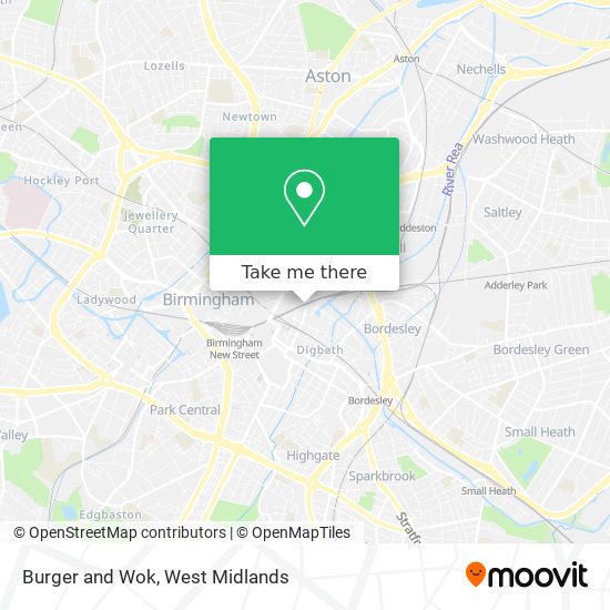 Burger and Wok map