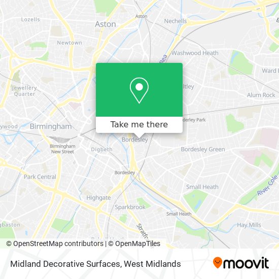 Midland Decorative Surfaces map