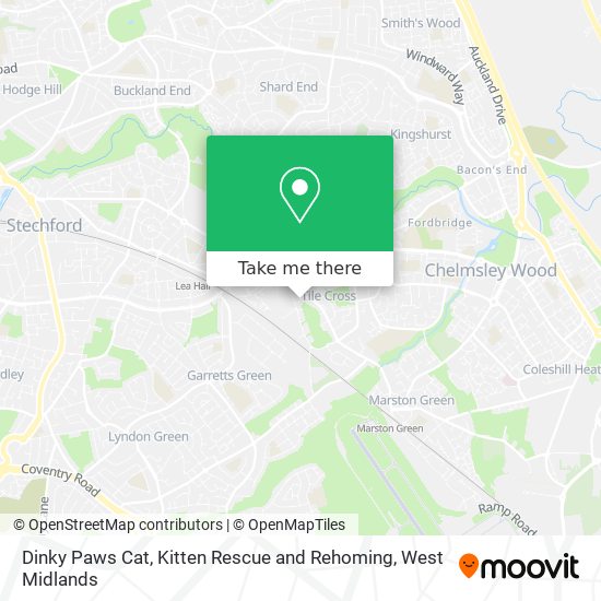 Dinky Paws Cat, Kitten Rescue and Rehoming map
