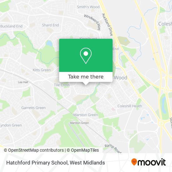 Hatchford Primary School map