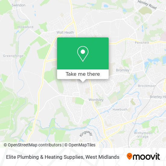 Elite Plumbing & Heating Supplies map