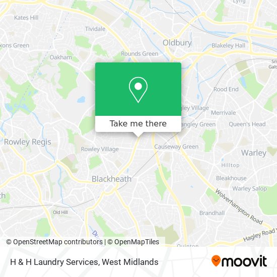 H & H Laundry Services map